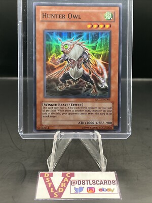 YuGiOh - HUNTER OWL GX03-EN002 Super Rare VLP-image