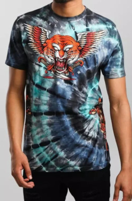 Affliction Black Label Men's Premium “JUNGLE BRAWL” Short Sleeve T-Shirt; NWT-image