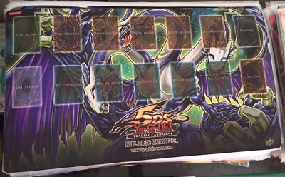 YuGiOh Official 5Ds qualifier 2018 Montage dragon playmat-image