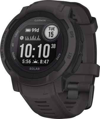 Garmin - Instinct 2 Solar 45 mm Smartwatch Fiber-reinforced Polymer - Graphite-image