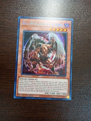 Yu-Gi-Oh! Baphomet of the Great Wings Prismatic Secret 1st Edition NM-image