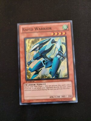 Yu-Gi-Oh! Rapid Warrior 5DS3-EN004 Super Rare 1st Edition Mp-image