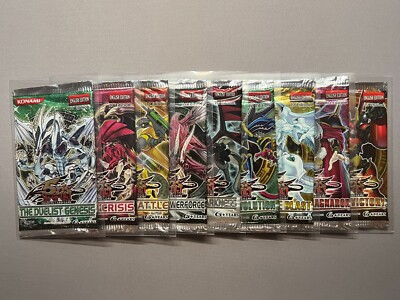Yugioh Core Set 5Ds TDGS-EXVC 1st Edition Booster Pack Assortment-image