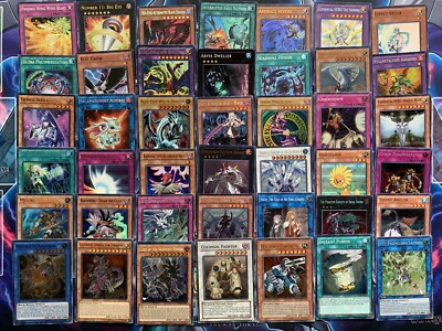 Yugioh TCG 500 Card Collection Lot w/ 100 Holo Rares (Super, Ultra, Secret)-image