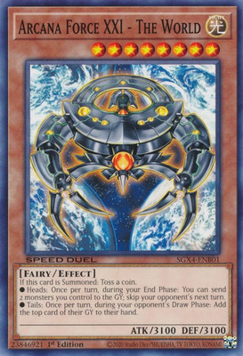 Speed Duel GX: Midterm Destruction #SGX4-ENB01 Arcana Force XXI-image