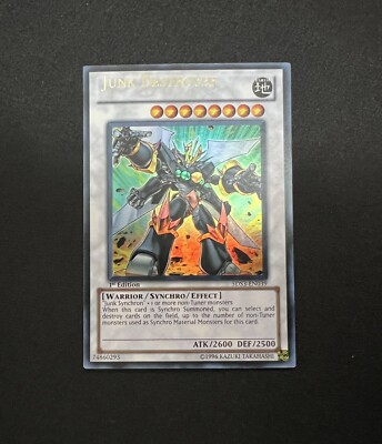 Yu-Gi-Oh! Junk Destroyer 5DS3-EN039 Ultra 1st NM/M x1 MISPRINT NAME WAY OFF CNTR-image
