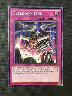 Yu-Gi-Oh TCG #LC5D-EN106 Overdoom Line 1st Edition Common LP-image