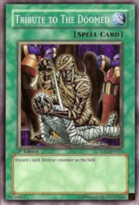 Tribute to the Doomed - 5DS2-EN024 - Common - 1st Edition x1 - Lightly Played-image