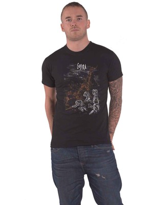 Gojira T Shirt Eiffel Falls Band Logo new Official Mens Black-image