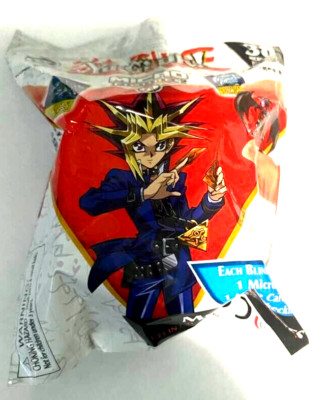 10 Yu-Gi-Oh! Blind Bag Micro Mini Figures With CARDS -SEALED-image