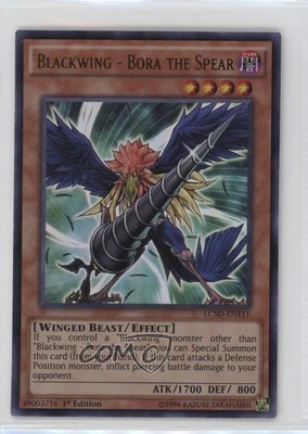 2014 Yu-Gi-Oh! Legendary Collection 5Ds Blackwing - Bora the Spear UR 0d08-image