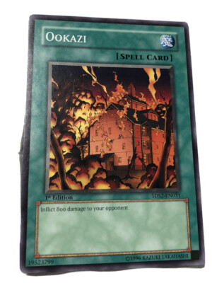Yugioh! Ookazi - Common - 1st Edition - Near Mint  Condition - 5DS2-EN031-image
