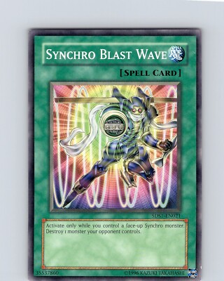 Yu-Gi-Oh TCG Synchro Blast Wave 5DS1-EN021 Unlimited Regular Common Card LP-NM-image