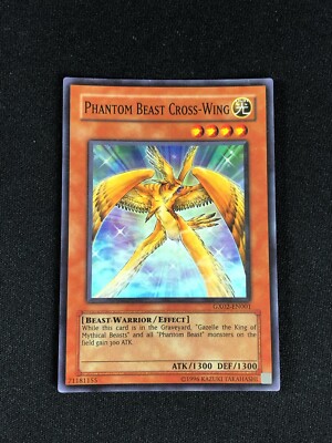 YUGIOH PHANTOM BEAST CROSS WING GX02-EN001 SUPER PLAY/EDGEWARE-image