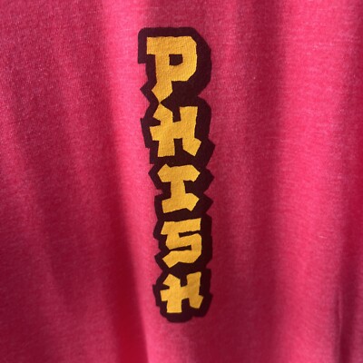 Vintage Phish Summer 2018 Tour Godzilla Shirt Sz Large L-image