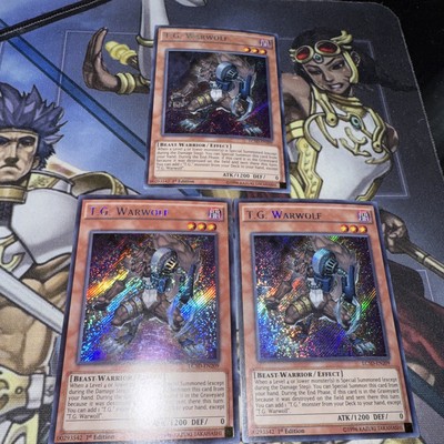 T.G. Warwolf (LC5D-EN209)(1st Edition)(Secret Rare)(NM) x3-image