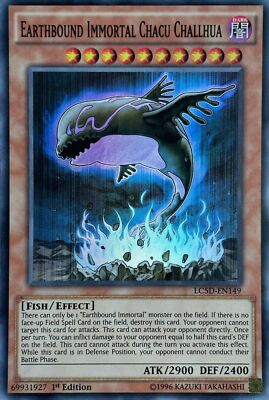 Yu-Gi-Oh! Earthbound Immotal Chacu Challhua LC5D-EN149 1st Edition LP-image