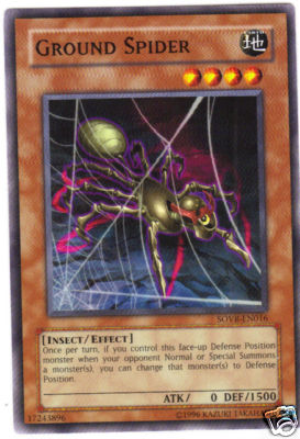 SOVR EN016 UNL ED 3X GROUND SPIDER COMMON CARDS-image