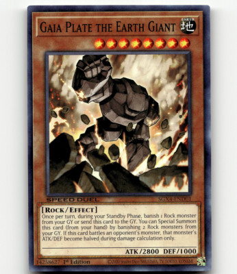 Yugioh Gaia Plate the Earth Giant - Speed Duel GX: Midterm Destruction-image