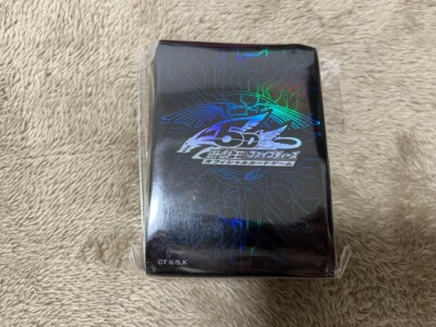 YuGiOh BLUE 5ds Sleeves - Rare Japan Exclusive - x100 Sealed - F/S-image