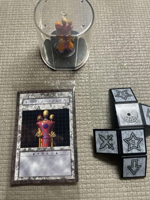 Yu-Gi-Oh! Dungeon Dice Monsters Fantasy No Face Figure Card Dice Case Used-image