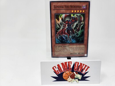 YuGiOh Elemental Hero Necroshade GX1-EN001 Super Rare Unlimited NM-image
