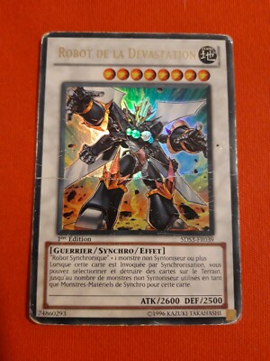 Robot De La Devastation 5DS3-FR039 1St Edition Holo Card Yu-Gi-Oh! FR VF Rare-image