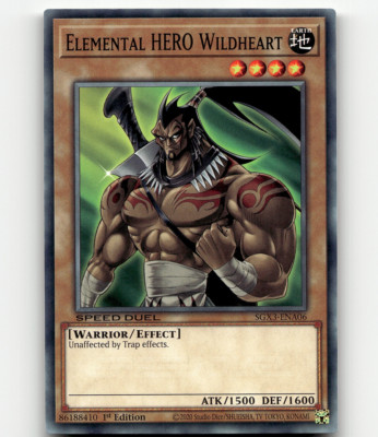 Yugioh Elemental HERO Wildheart Speed Duel GX: Duelists of Shadows-image