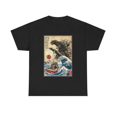 Godzilla Shirt, Godzilla Minus One, Orca in Japan T-Shirt 220719-image