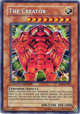 The Creator - EEN-ENSE2 - Secret Rare - Limited Edition PL/MP YuGiOh!  Booster S-image