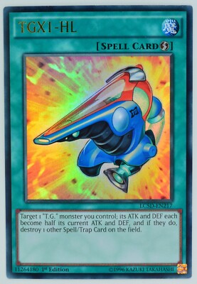 Yugioh TGX-HL LC5D-EN217 Ultra Rare 1st Edition-image