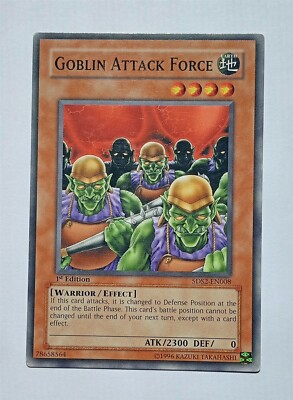YuGiOh - Goblin Attack Force - 5DS2-EN008 1st Edition - Common - LP-image