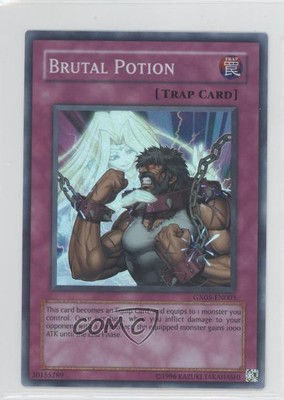 2007 Yu-Gi-Oh! GX: Tag Force Evolution Playstation 2 Promos Brutal Potion 1md-image