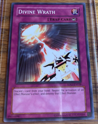 Divine Wrath 5DS1-EN038 Yu-Gi-Oh! Light Play Unlimited-image