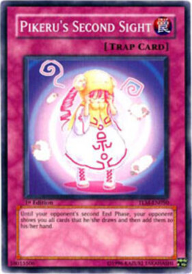 Pikeru's Second Sight - TLM-EN050 - Common - 1st Edition LP YuGiOh!  Booster Set-image