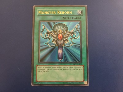 Yugioh Monster Reborn - DB1-EN133 - Ultra Rare - MP-image