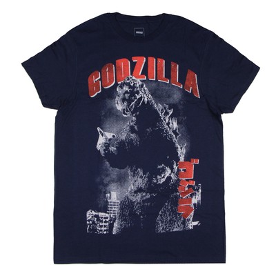 Godzilla Men's Kaiju City Stomper Gojira Adult Short Sleeve T-Shirt-image