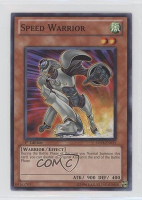 2010 Yu-Gi-Oh! 5D's Duelist Toolbox Starter Deck 1st Edition Speed Warrior 0b5-image