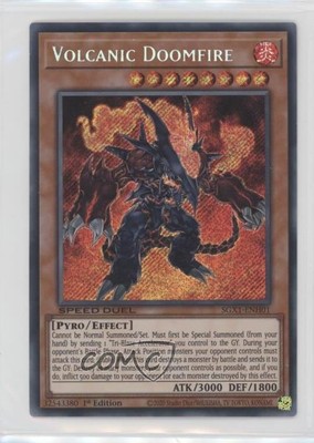 2022 Yu-Gi-Oh! Speed Duel GX: Academy Box 1st Edition Volcanic Doomfire 02l5-image