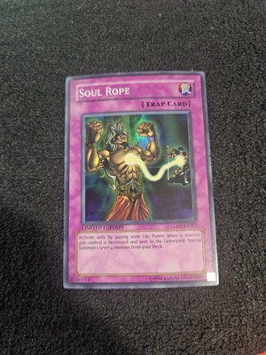 Soul Rope - LODT-ENSE2 - Super Rare - Limited Edition YuGiOh!  Booster Set Ca-image