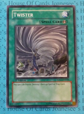Twister 5DS1-EN028 Yu-Gi-Oh Card 1st Edition New-image