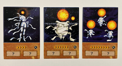 Yu-Gi-Oh GX Anime Style Cards - Helios The Primordial Sun Duo Trice Megistus UK-image