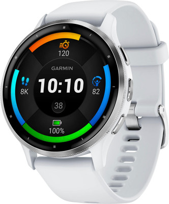 Garmin - Venu 3 GPS Smartwatch 45 mm Fiber-reinforced polymer - Stainless Ste...-image