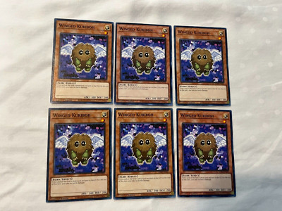 SIX WINGED KURIBOH DOUBLE PLAYSET YUGIOH GX JADEN YUKI YUGI MUTO 1 STAR!-image