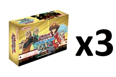 Yugioh Speed Duel GX Midterm Paradox Mini-Box 3X Lot SEALED!-image