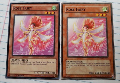 YuGiOh Rose Fairy - LC5D- 1st Edition + ABPF Version-image