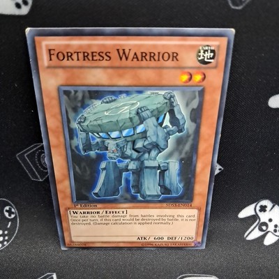 Fortress Warrior 5DS3-EN014 1st Edition Common HP Heavy Play Yu-Gi-Oh! Card-image
