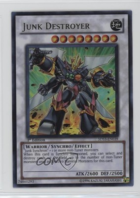 2010 Yu-Gi-Oh! 5D's Duelist Toolbox Starter Deck 1st Edition Junk Destroyer 0e6p-image