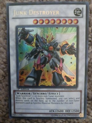 Yu-Gi-Oh! TCG Junk Destroyer Starter Deck: Duelist Tollbox 5DS3-EN039 1st...-image