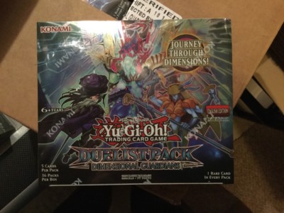 2014 Yu-Gi-Oh! Duelist Pack: Dimensional Guardians Booster Box-image
